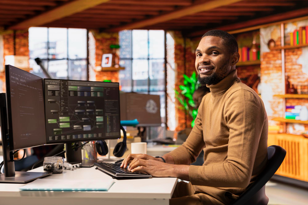 A reseller managing branded hosting services